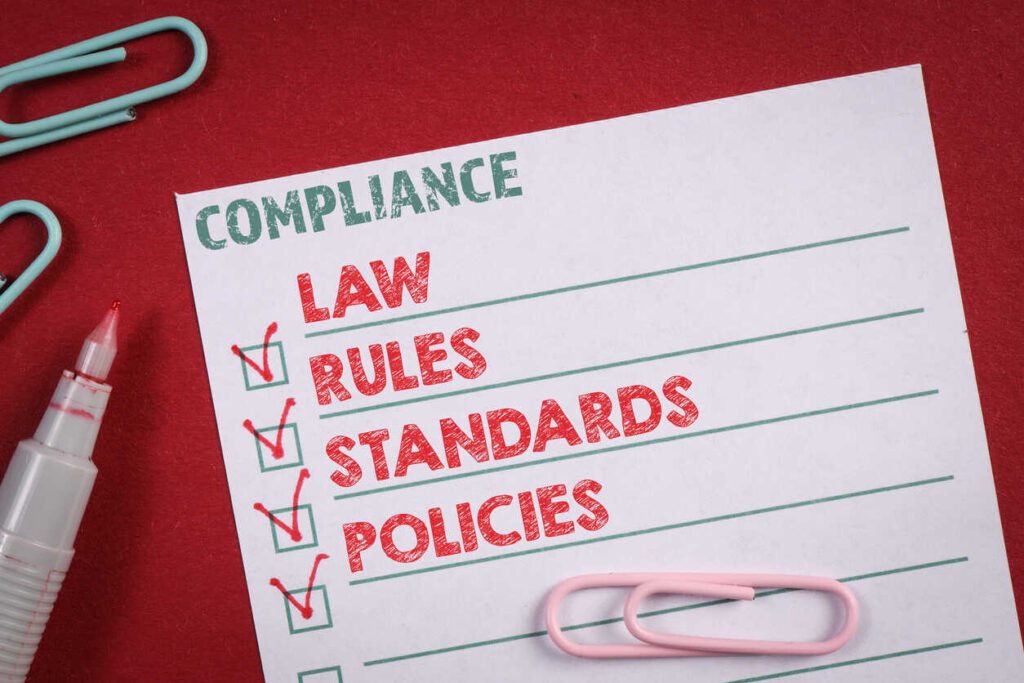 E-Commerce Compliance checklist